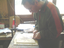 Cr&eacute;ation d'une sculpture par Alain Converset